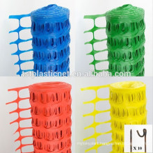 50m Roll Plastic Mesh Barrier Fence Safety Garden Netting Fencing
